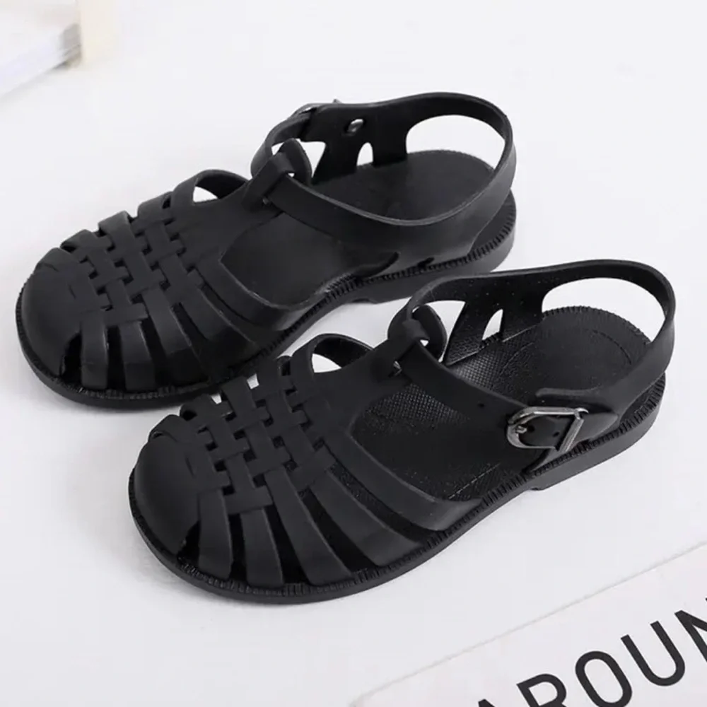 Children/Baby/Girl Summer Soft Non-slip Sandal/Shoe Size 27 EU/ 6‎ US NEW!!🖤☀️